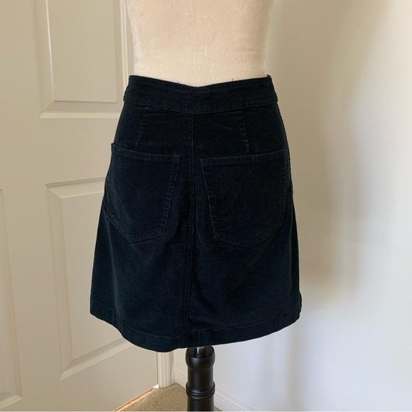 J. Crew corduroy a-line mini skirt size 2 - Picture 5 of 8